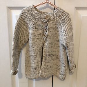 Girls Button Knitted Cardigan